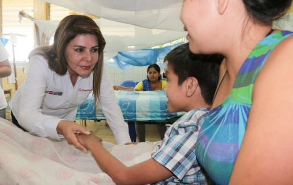 Ministra de Salud en Iquitos 2