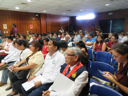 Gorel participó en foro Cambio Climático2