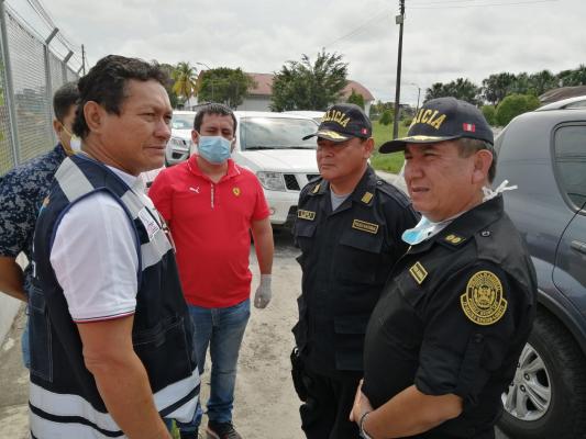 Gobernador de Loreto junto a PNP (1)