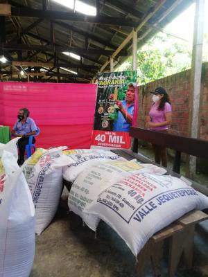 Inicio del proyecto de sembrio de DRAL en el disrtito de San Pablo