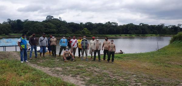 Direpro visita grupo de manejo en Pacaya Samiria