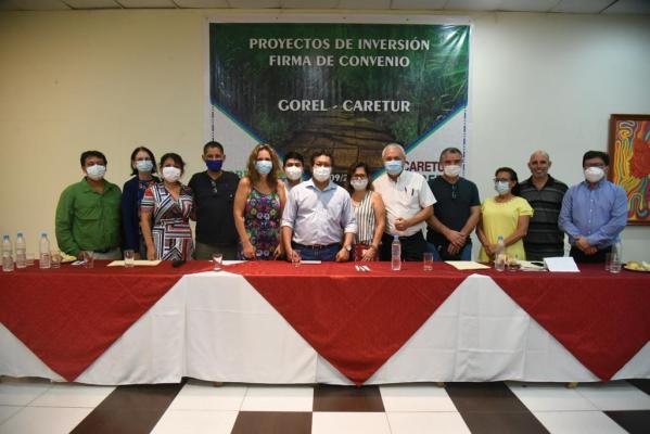 Firma de convenio con CARETUR