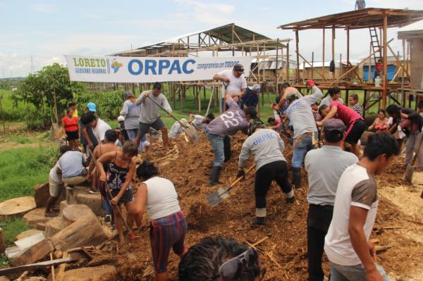 ORPAC sube rasante en asentamiento humano 5 de Julio (1)