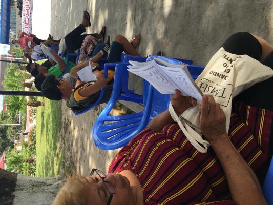 Sabado de lectura en Pebas