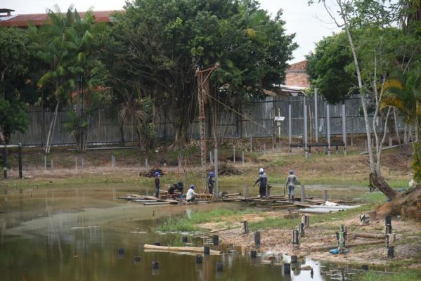 Obra laguna Sapi Sapi