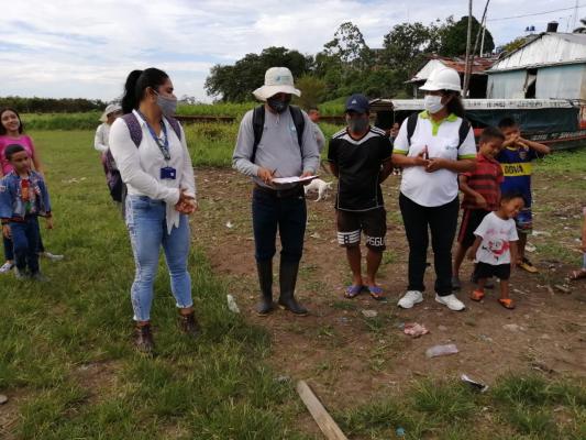 GERFOR ENTREGA 162 PLANTONES A JUNTA VECINAL “CLAVERITO” 1