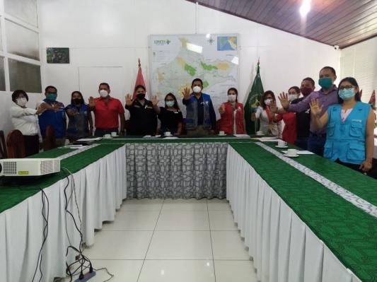 Reunión por el Dia Internacional de Eliminación de la Violencia contra la Mujer