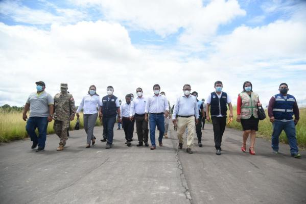 Gobernador anuncia construccion de coliseo en caballococha