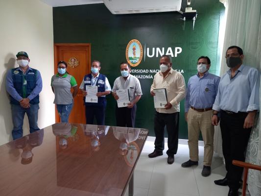 Direpro firma convenio con UNAP