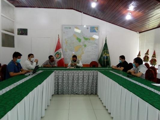 Reunion para instalación de MAC en Iquitos