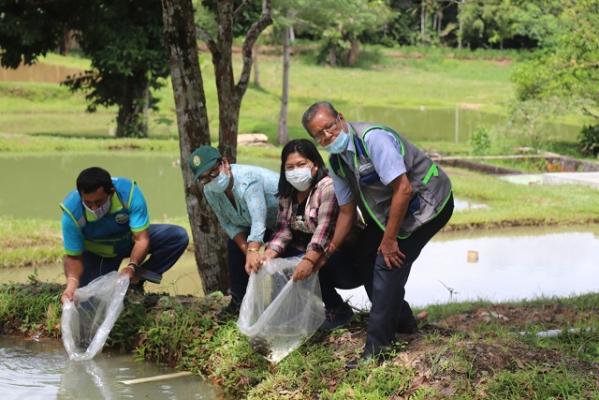 Direpro dona alevines a Unap