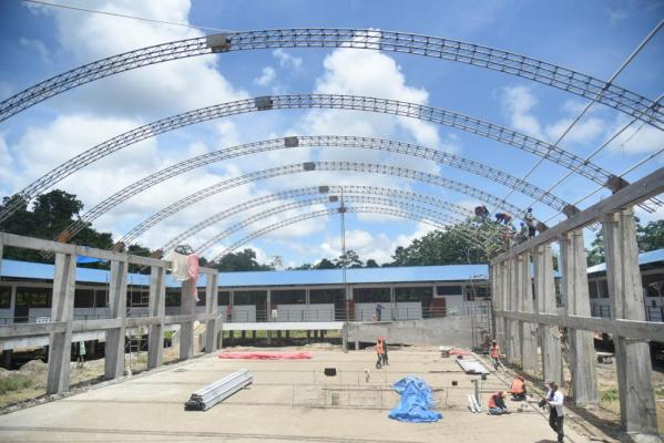 Construccion de colegio en Panguana II