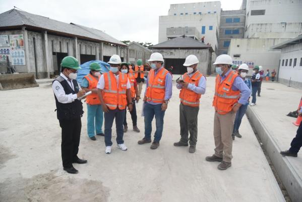 Visita a la obra Hospital Apoyo Iquitos