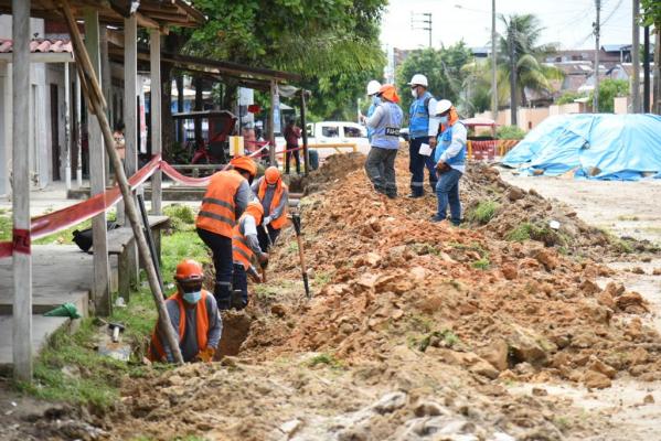 Obra calle la libertad