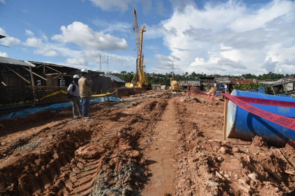 avance obra del Puente Paraiso