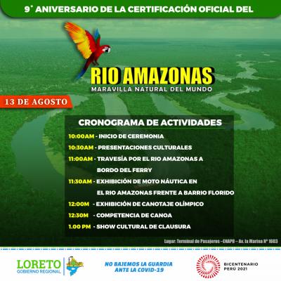 RÍO AMAZONAS-PROGRAMACIÓN