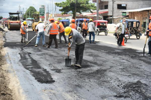 Mejoramiento de la av quiñones